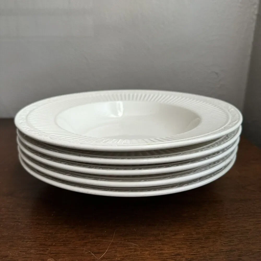 Mikasa Italian Countryside DD900 Large Rimmed Soup Bowls 9 1/2